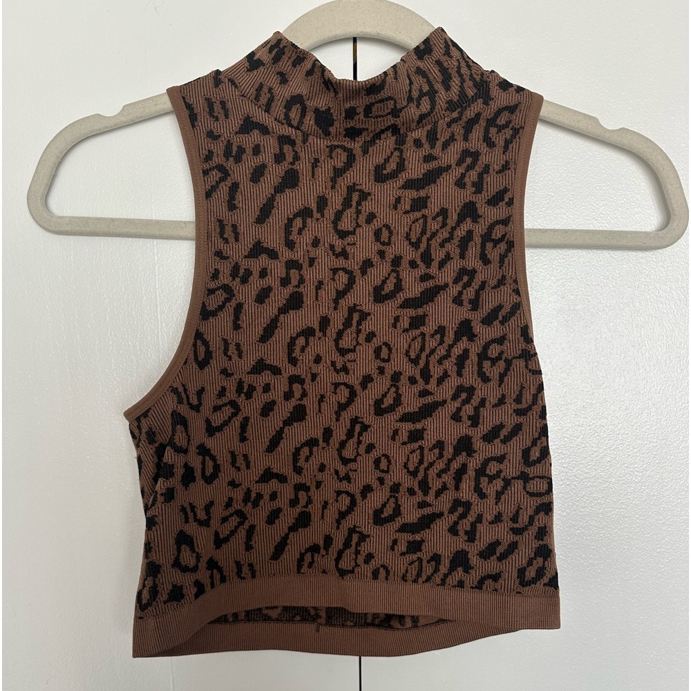 Leopard tank top